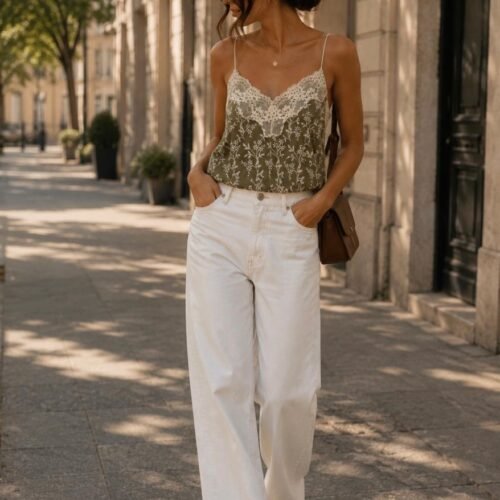 Blusa lencera